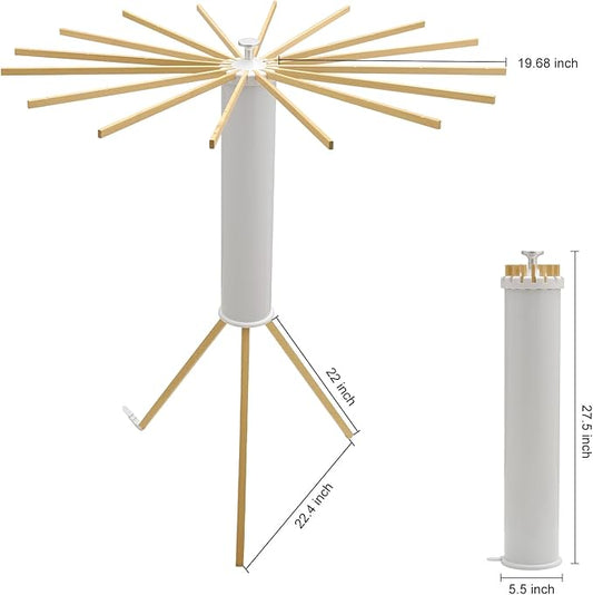 Foldable Rotating Clothes Drying Rack – Multi-Purpose Freestanding Round Hanger for Indoor and Outdoor Use